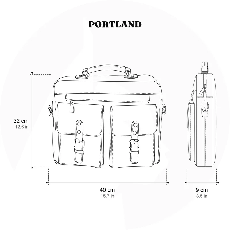 Mens Shoulder Bag | PORTLAND