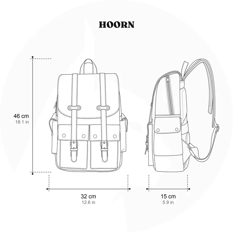 Vintage Urban Rucksack | HOORN