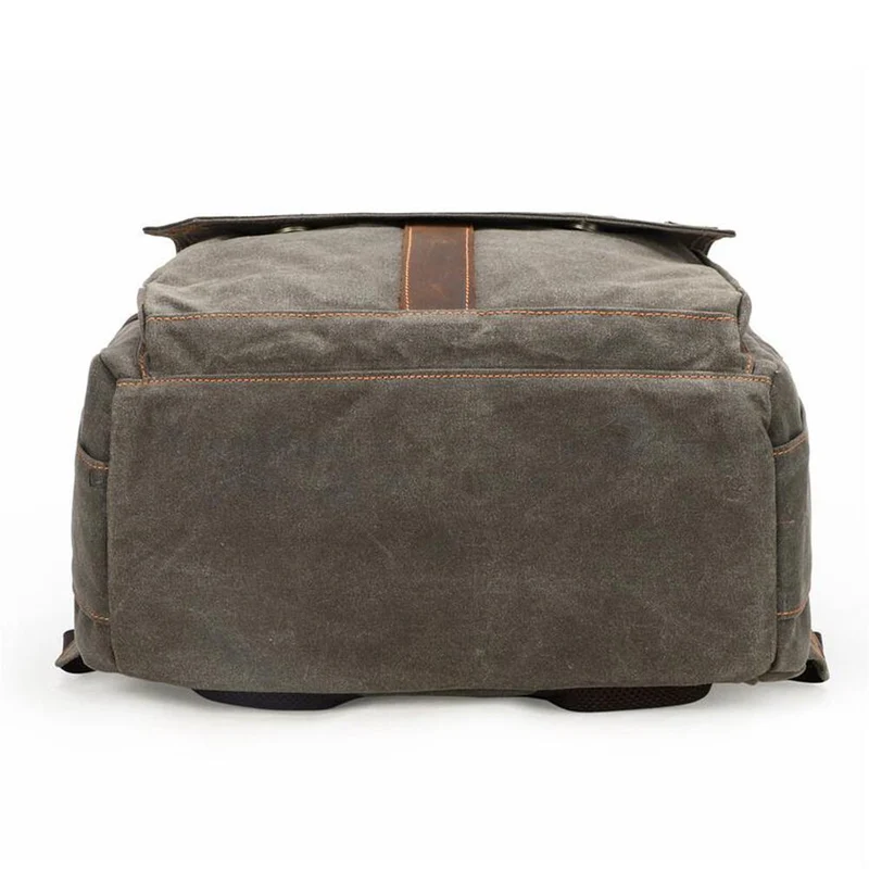Waxed Canvas Camera Backpack | ALGONQUIN