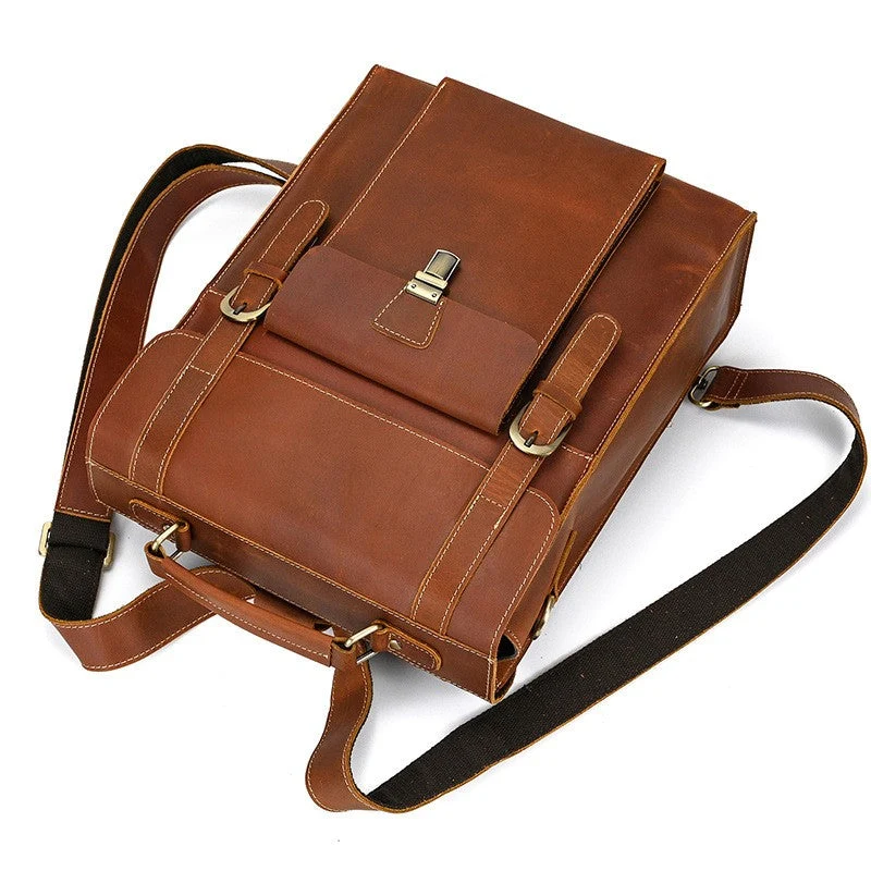 Leather Convertible Backpack | OWAÏ