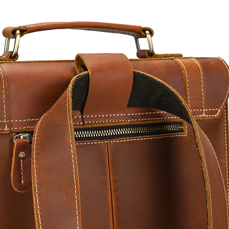 Leather Convertible Backpack | OWAÏ