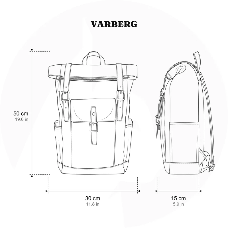Men's Canvas Backpack | VARBERG