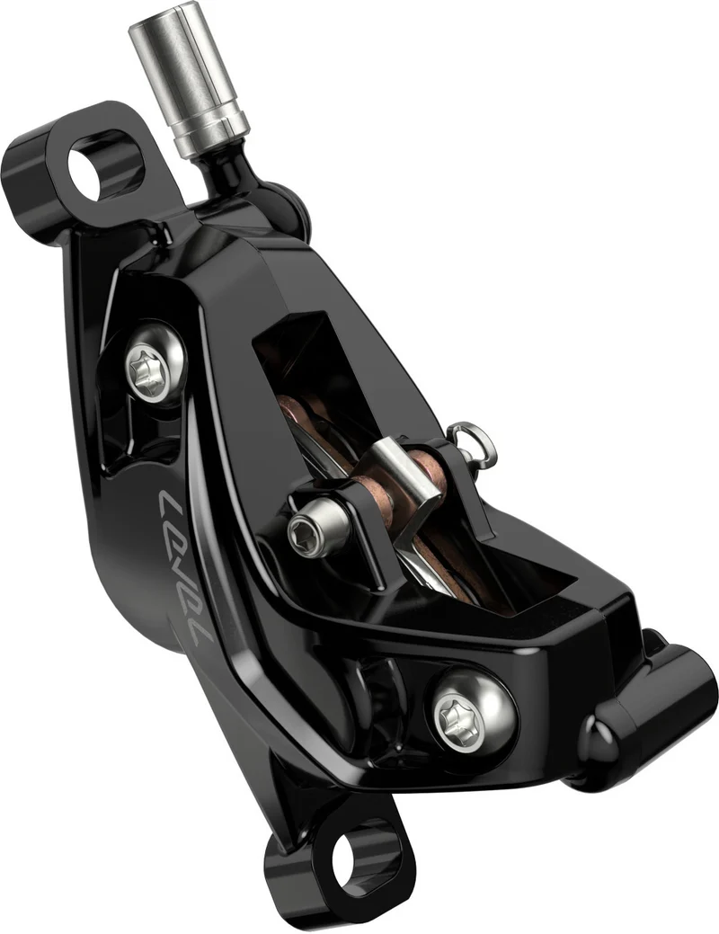 SRAM Level Silver Stealth 4-piston hydraulic disc brake