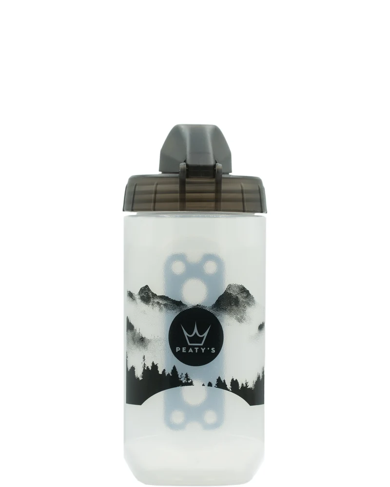 Bidon Peaty's Fidlock (450ml) Mountains Clear