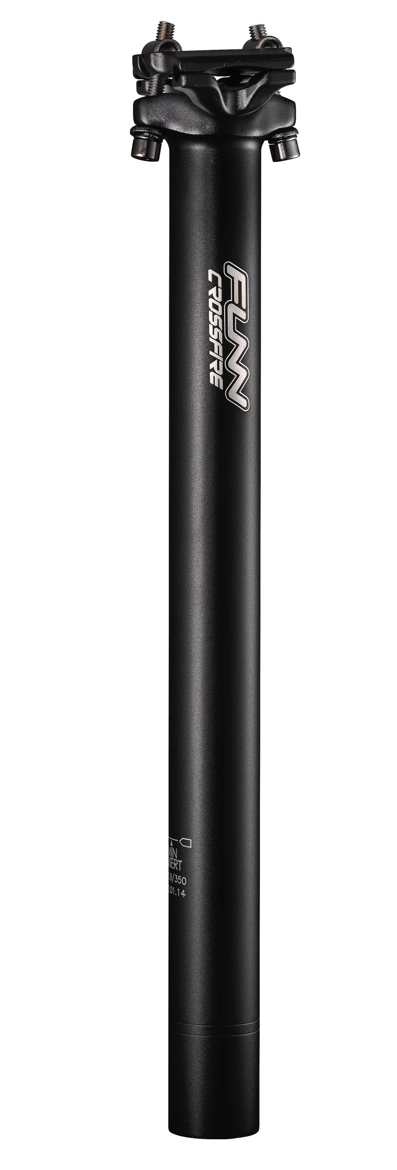 Tige de selle Funn Crossfire dia. 31.6mm / Lg 400mm, noir