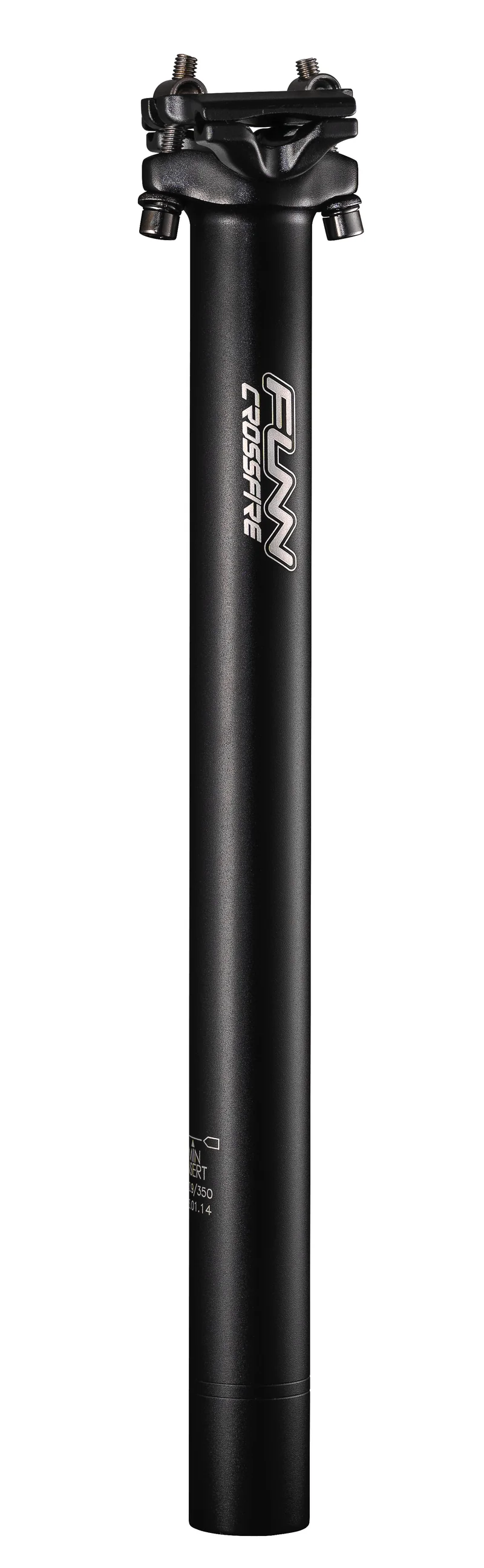 Tige de selle Funn Crossfire dia. 30.9mm / Lg 400mm, noir