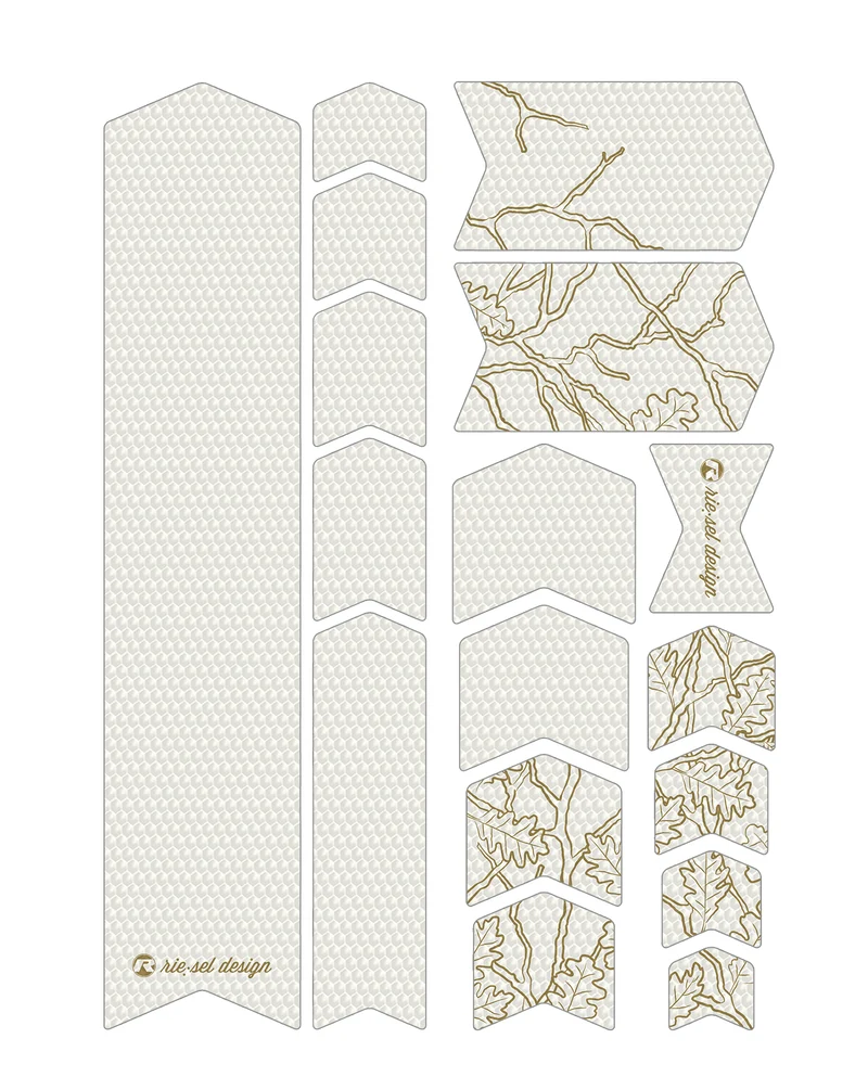 Kit film de protection Riesel Design FRAME:TAPE 3000 cadre oak leaves
