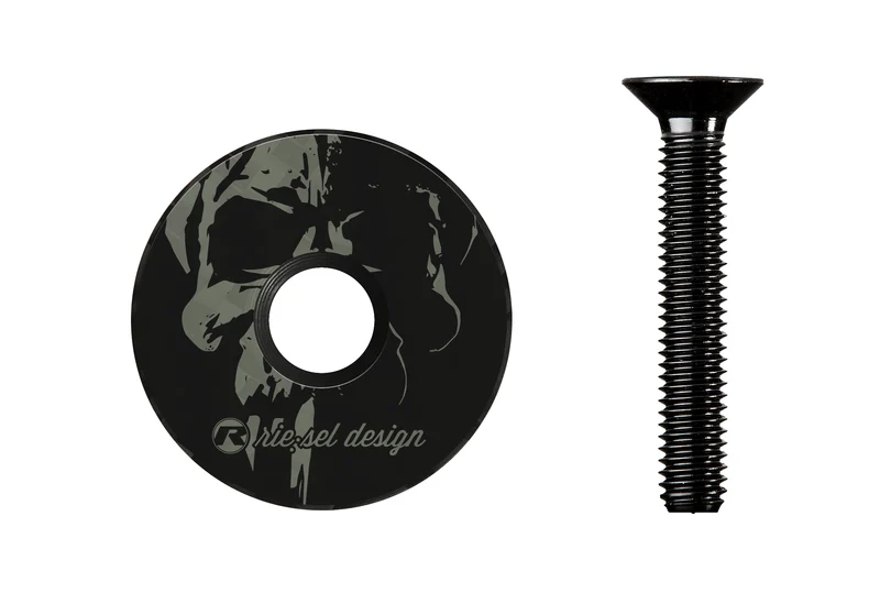 Bouchon de direction Riesel Design STEM:CAP skull