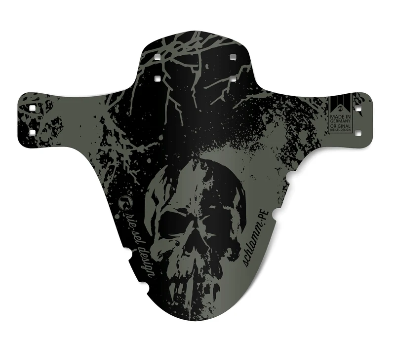 Garde-boue avant Riesel Design SCHLAMM:PE skull
