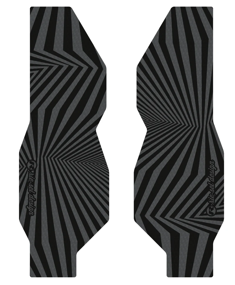 Kit film de protection Riesel Design FORK:TAPE 3000 fourche dazzle grey