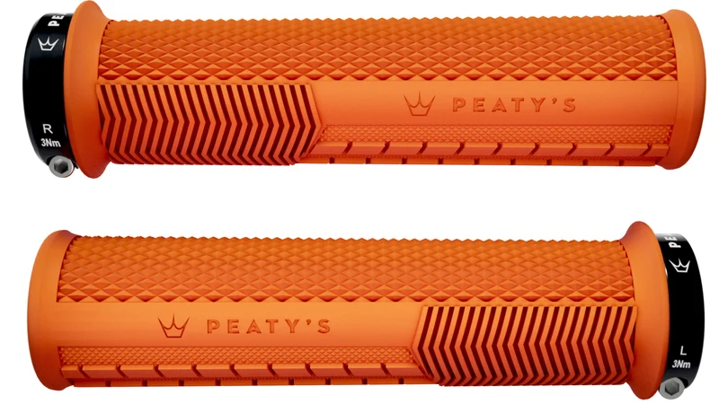 Poignées Peaty's Monarch Knurl fin (30-32mm) Supersoft