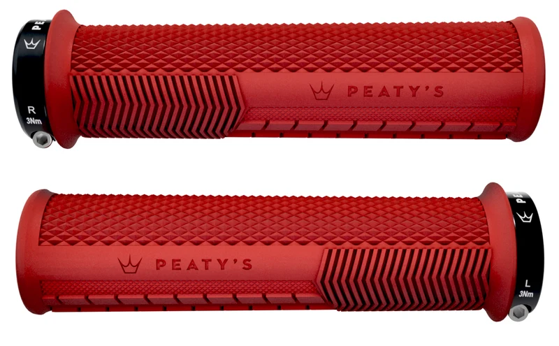 Poignées Peaty's Monarch Knurl fin (30-32mm) Supersoft