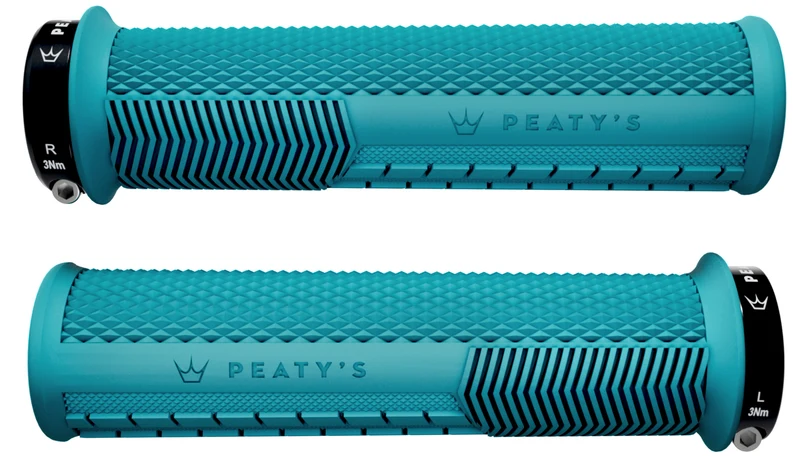 Poignées Peaty's Monarch Knurl fin (30-32mm) Supersoft
