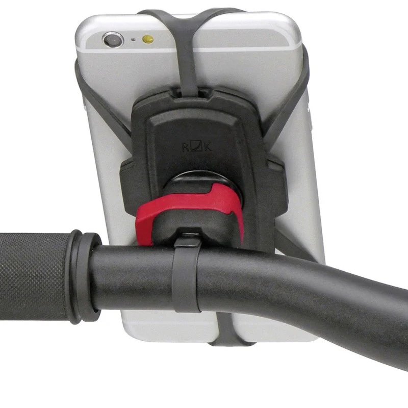 Bicycle handlebar holder for PhonePad Klickfix smartphone