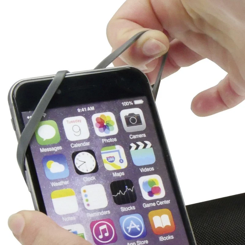 Bicycle handlebar holder for PhonePad Klickfix smartphone