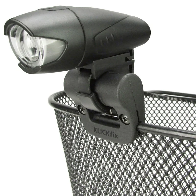 Lighting support for Klickfix mesh basket