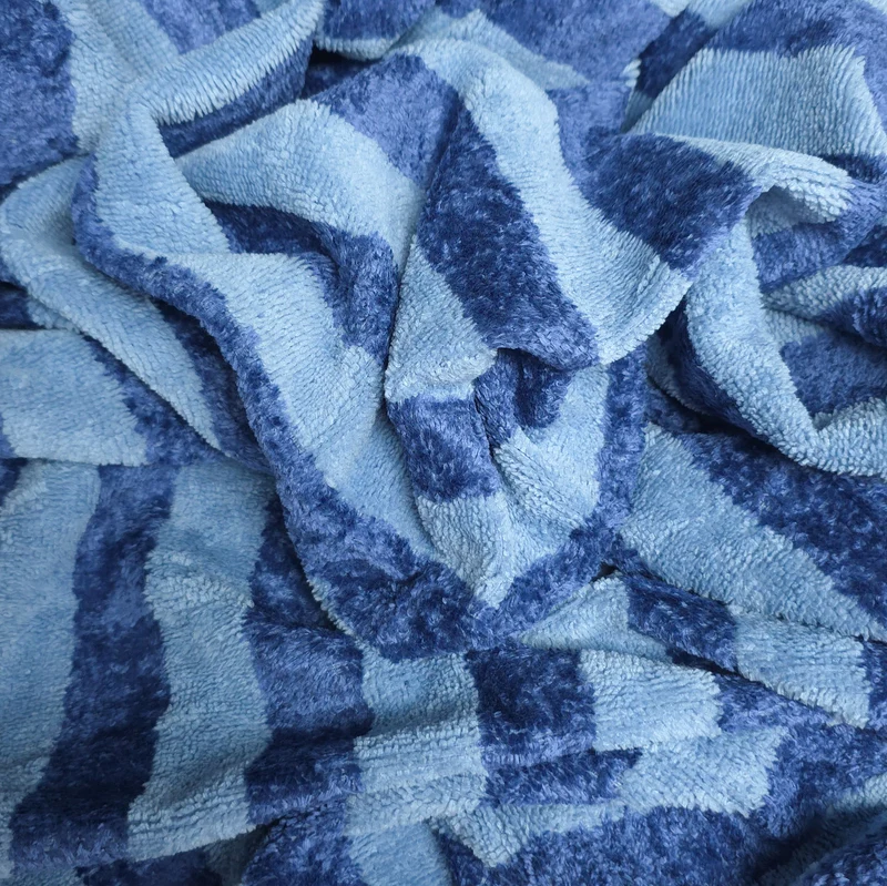 Tissu éponge de bambou de qualité supérieure | Rayures | Certifié OEKO-TEX®