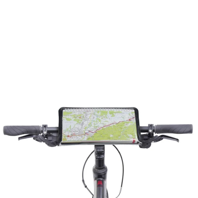 FreeLiner Klickfix rotating card holder for bicycle handlebar holder