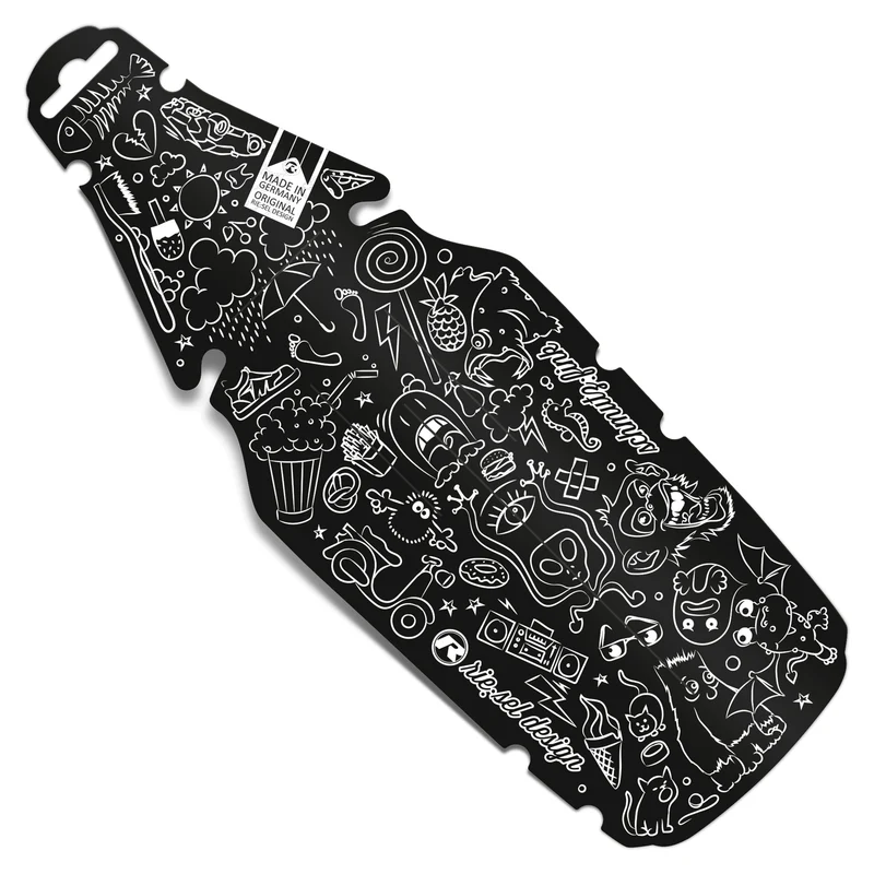 Garde-boue arrière enfant Riesel Design SCHMUTZ:FINK doodle