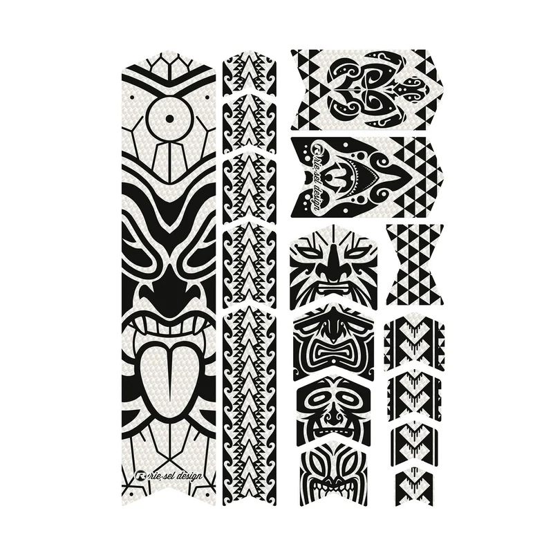 Kit film de protection Riesel Design FRAME:TAPE 3000 cadre maori