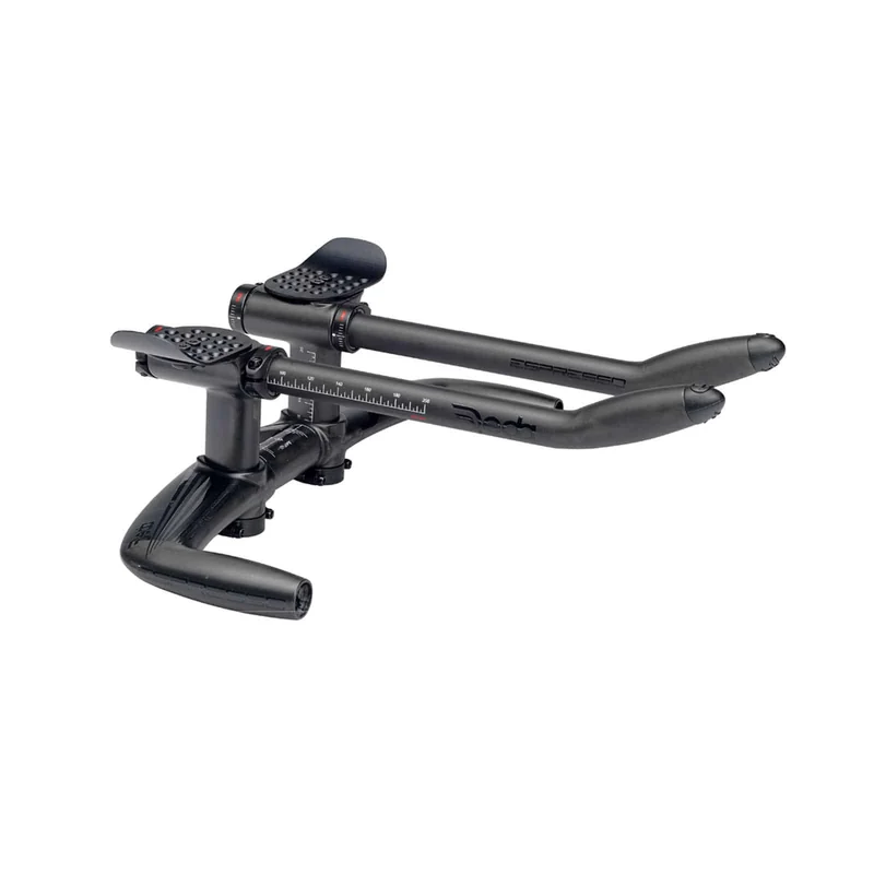 Deda Elementi Espresso semi-integrated carbon UD h-bar TT bicycle handlebar + FastBlack2