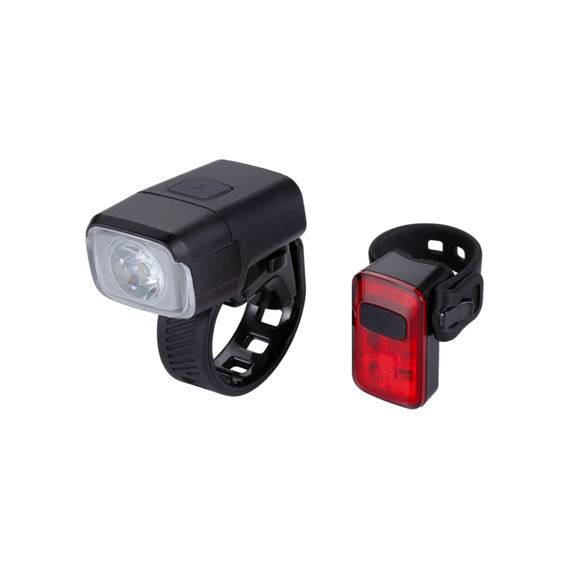 BBB NanoStrike 400 Combo front and rear bike light kit