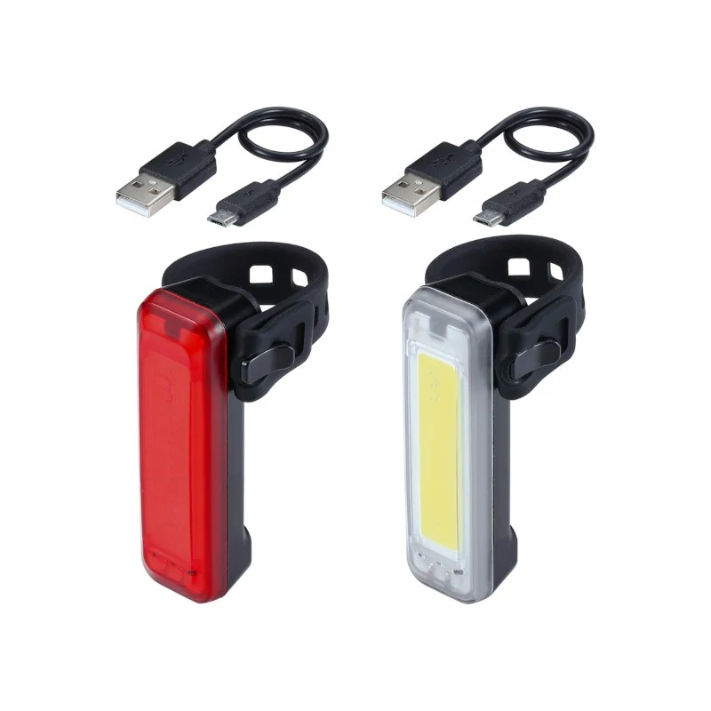 BBB Signal front + rear LED bike light kit