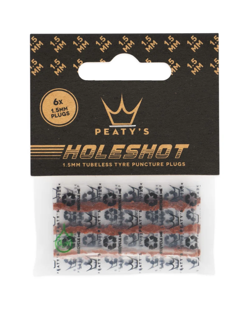 Mèches Peaty's Holeshot recharge 6x 1.5mm