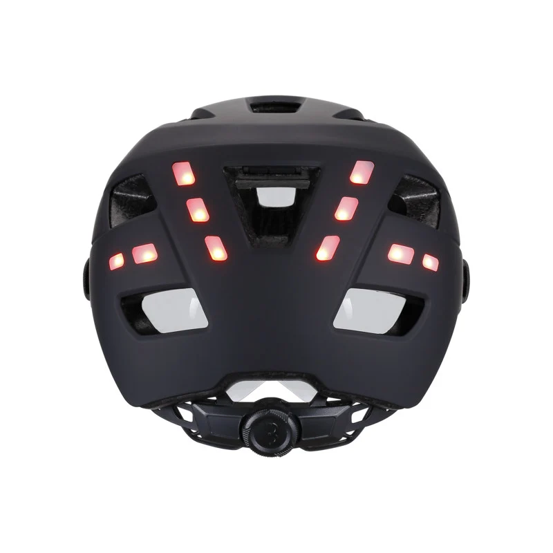 BBB District bicycle helmet Led visor and integrated lights
