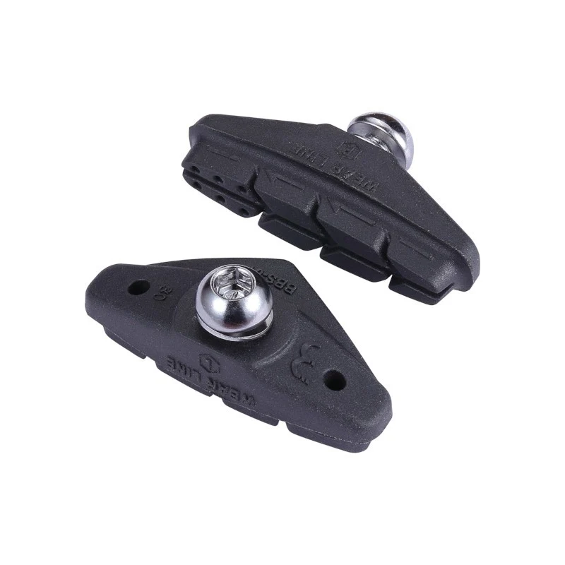 BBB deluxe road bike brake pads (set of 4)