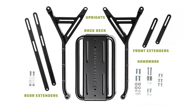 Front or rear rack for Old Man Mountain Elkhorn bike