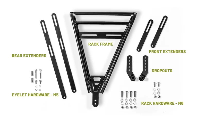 Front or rear rack for Old Man Mountain Divide bicycle