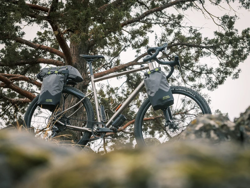 Old Man Mountain Hemlock Fork Bags with Flip Cages