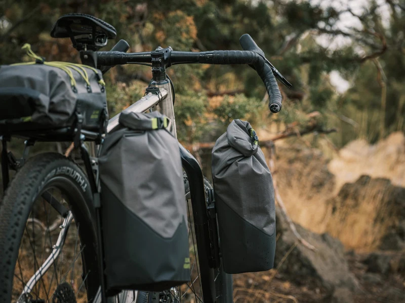 Old Man Mountain Hemlock Fork Bags with Flip Cages