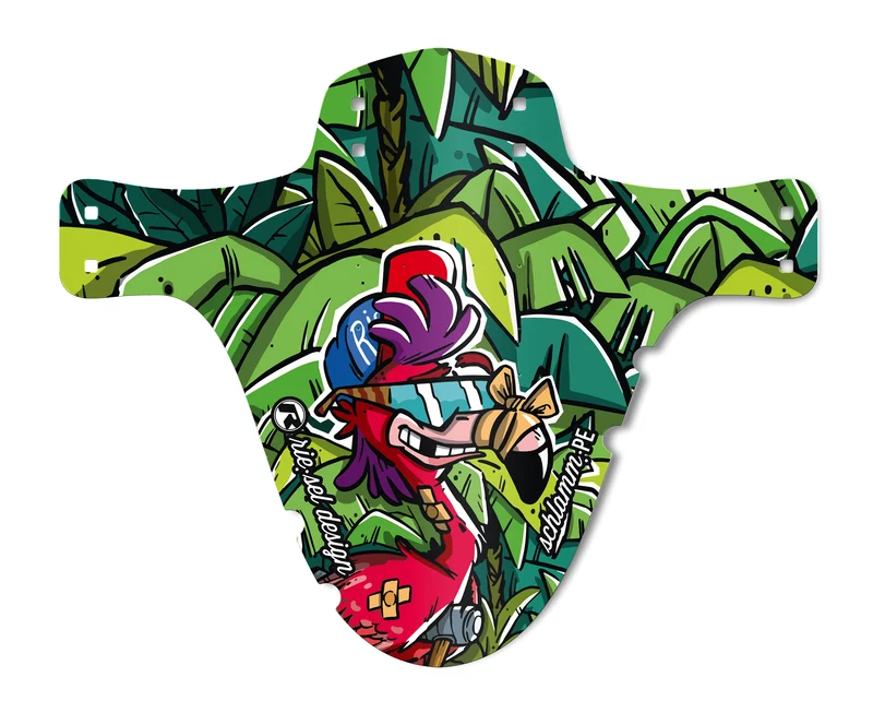 Garde-boue avant Riesel Design SCHLAMM:PE flowmingo