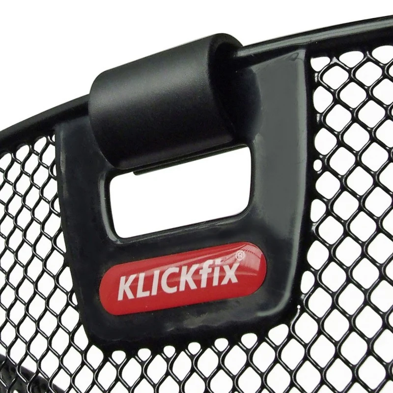 Uni Klickfix bicycle handlebar basket with light clip