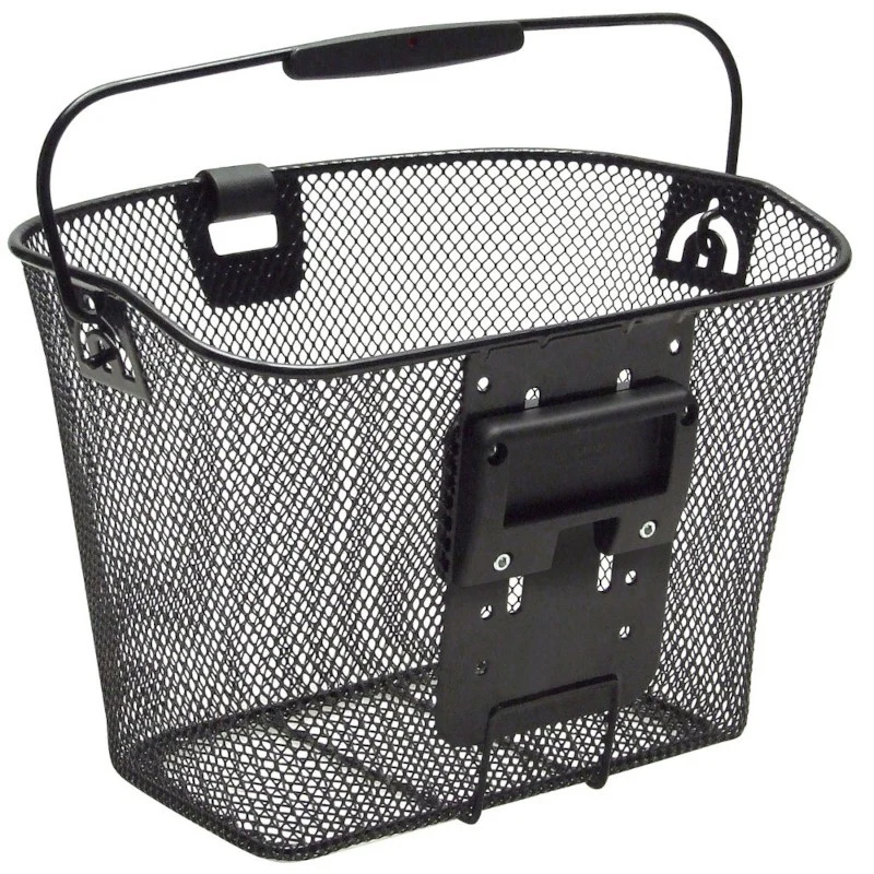 Uni Klickfix bicycle handlebar basket with light clip