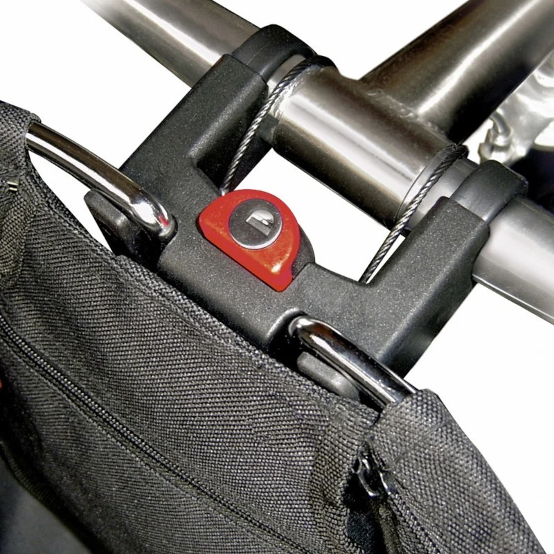 Shopper Klickfix folding bicycle handlebar basket