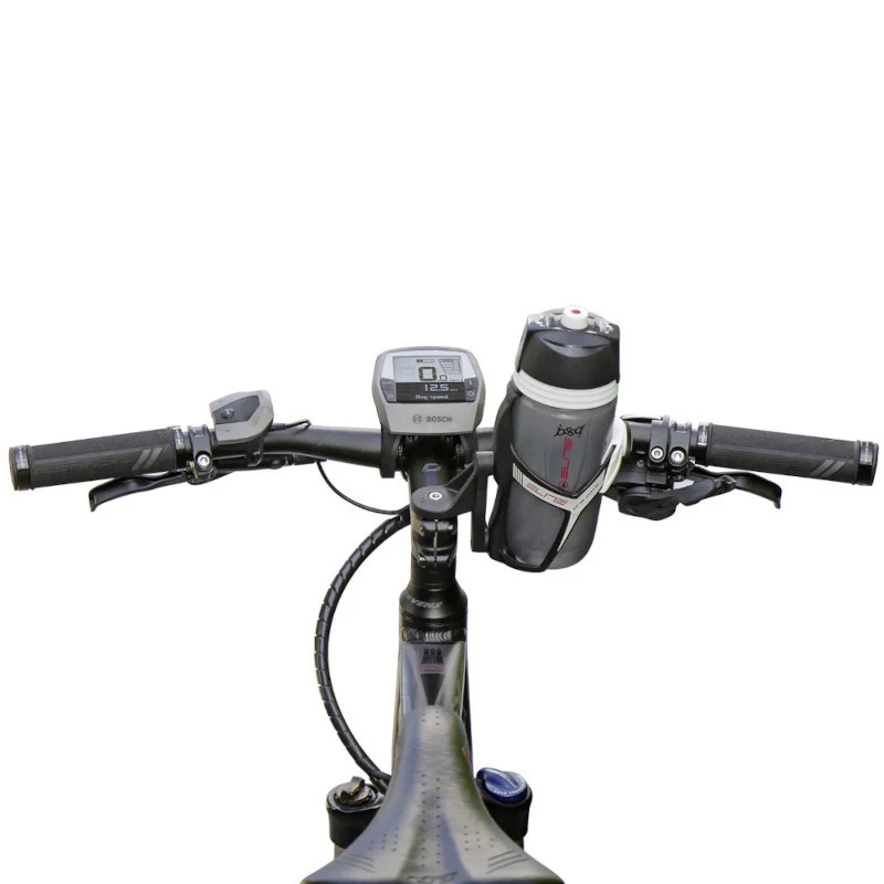 Klickfix attachment for bottle cage on steering cover
