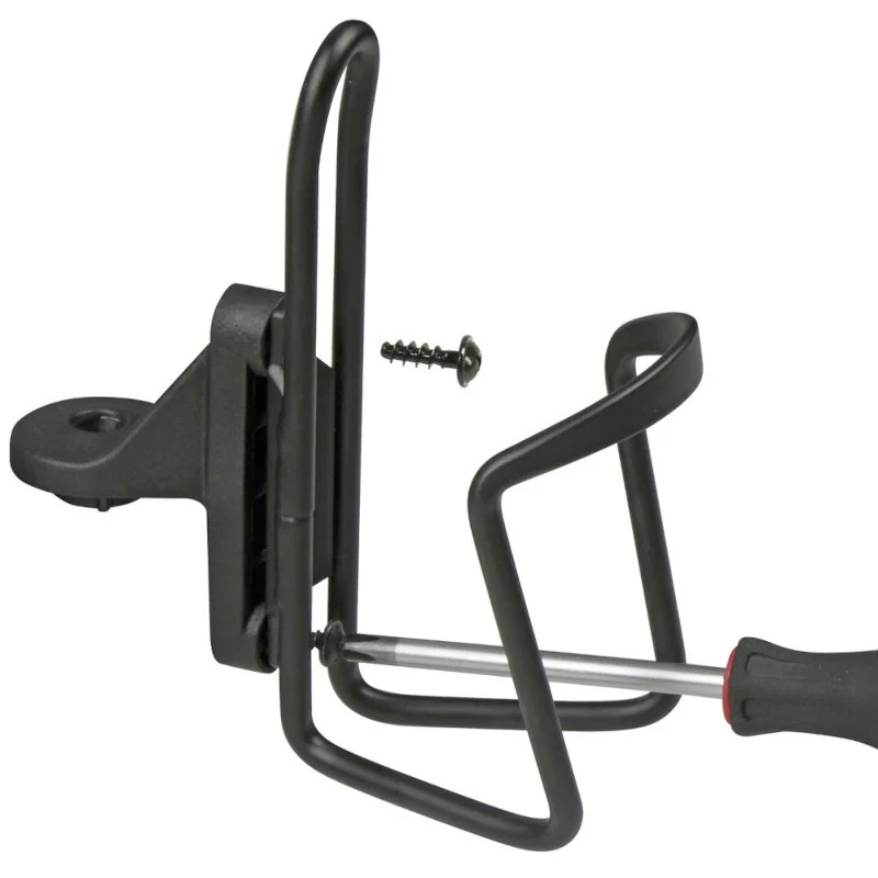 Klickfix attachment for bottle cage on steering cover