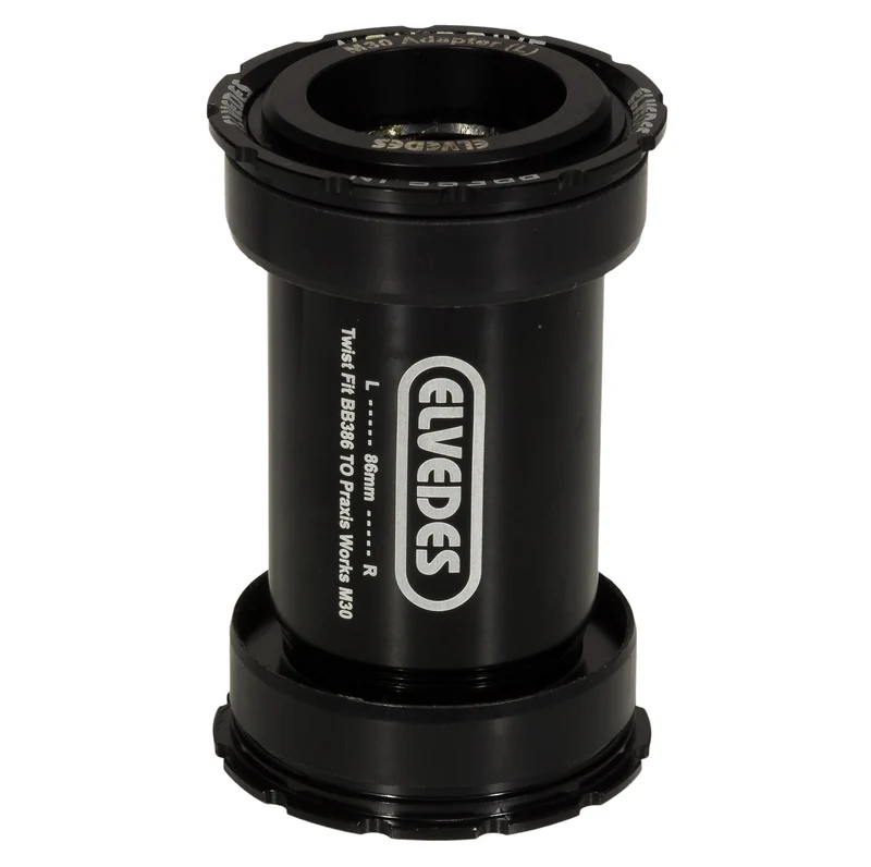Boîtier de pédalier twist fit Elvedes BB386 pour Praxis Road/MTB