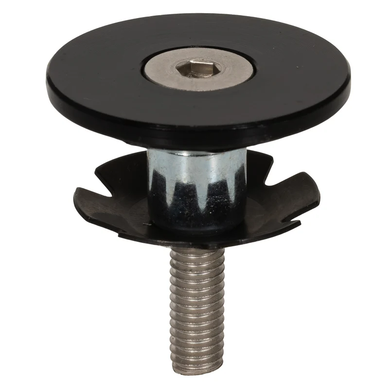 Top cap plat + étoile de direction 11/8" metal tube Elvedes