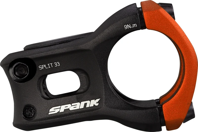 Potence Spank Split, 31.8mm 43mm orange