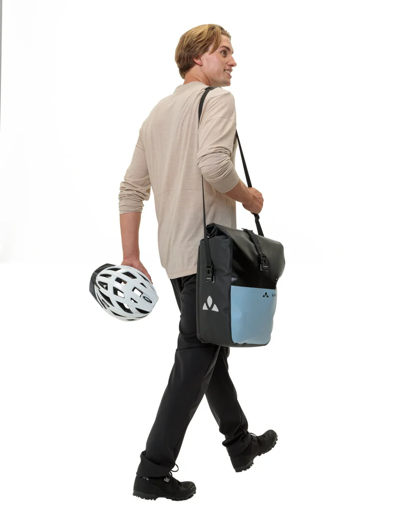 Aqua Back Color Single ReCycle rear bike bag