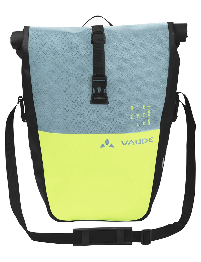 Aqua Back Color Single ReCycle rear bike bag