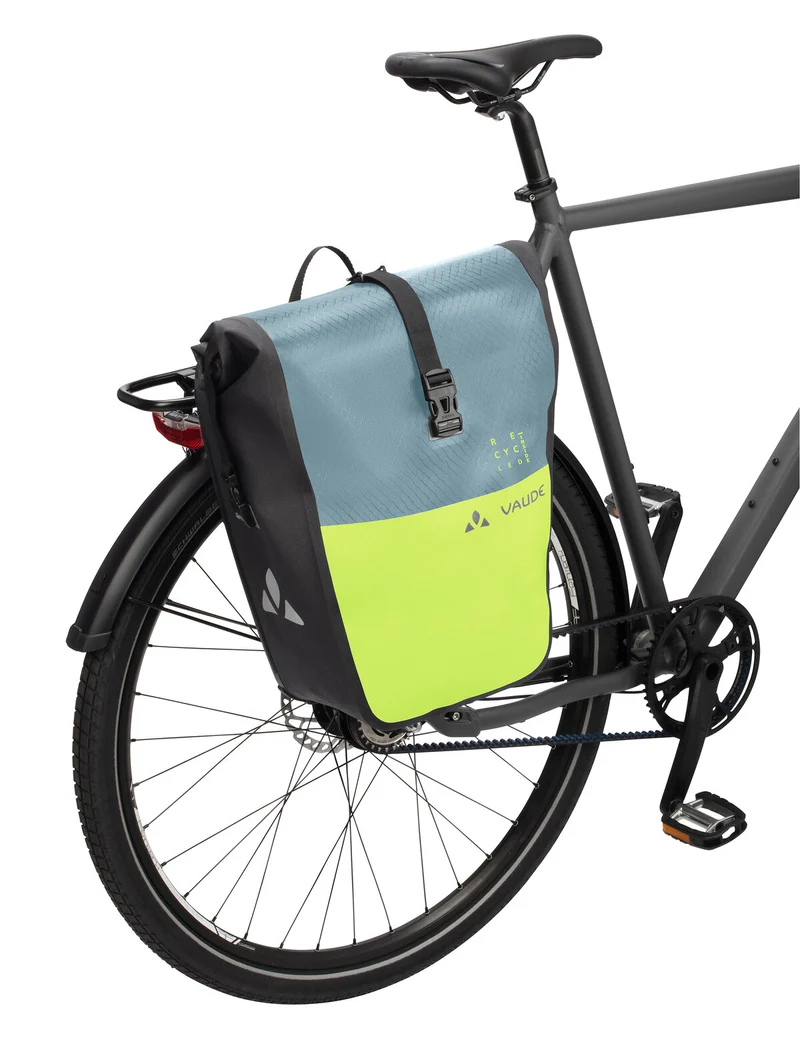 Aqua Back Color Single ReCycle rear bike bag