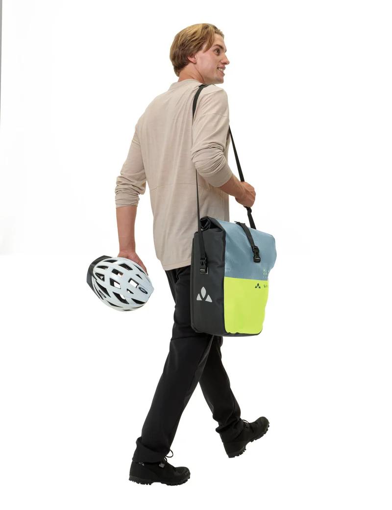 Aqua Back Color Single ReCycle rear bike bag