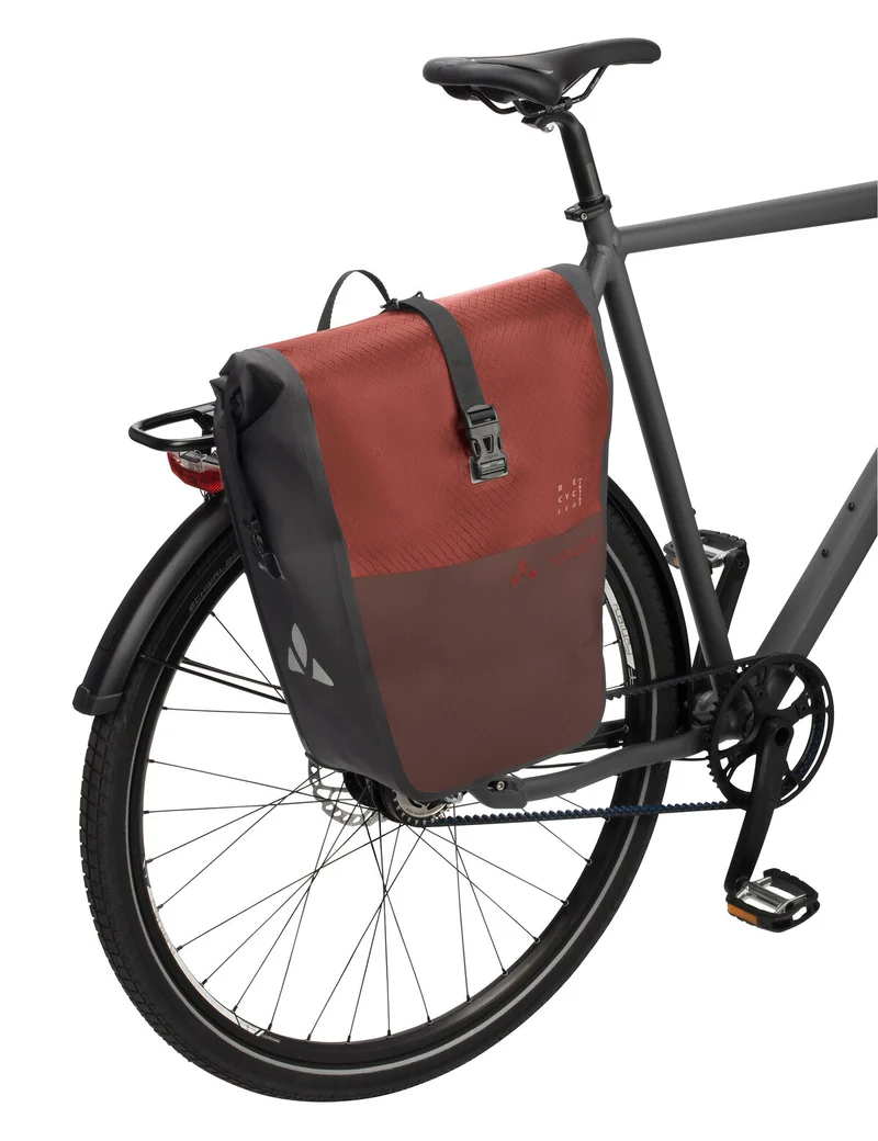 Aqua Back Color Single ReCycle rear bike bag