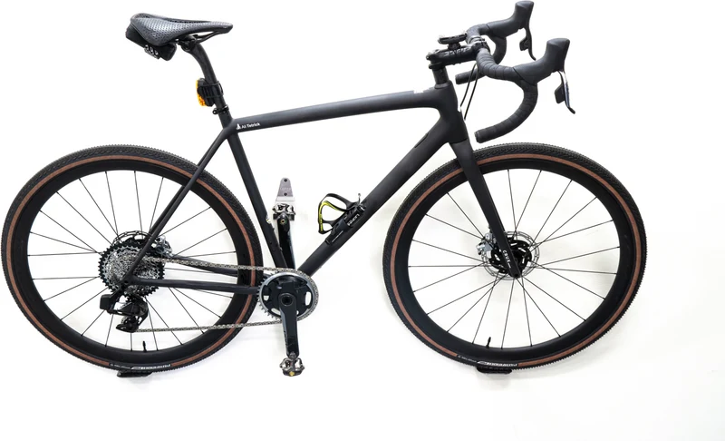Lezyne stainless steel wall-mounted bike rack with pedal attachment