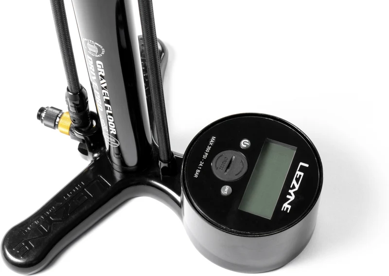 Lezyne Floor Gravel Digital Drive Pro Bike Floor Pump